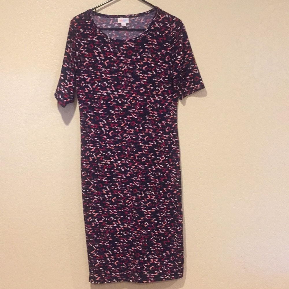 Lula Roe Julia dress size medium.